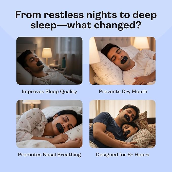 gentle mouth tape for sleep