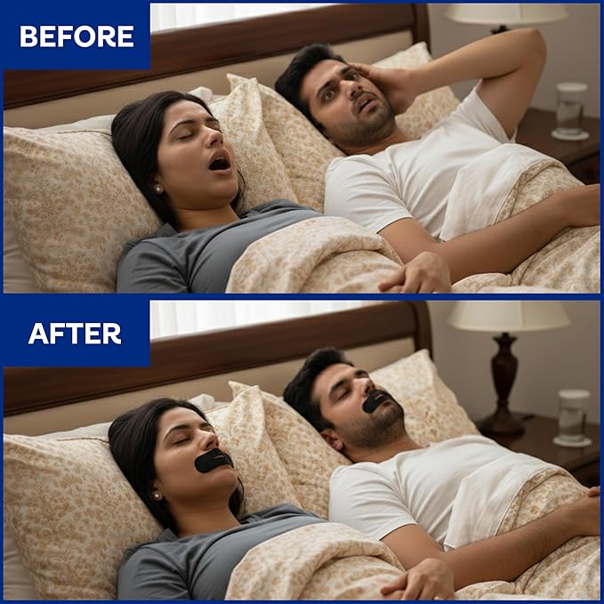 mouth breathing prevention tape